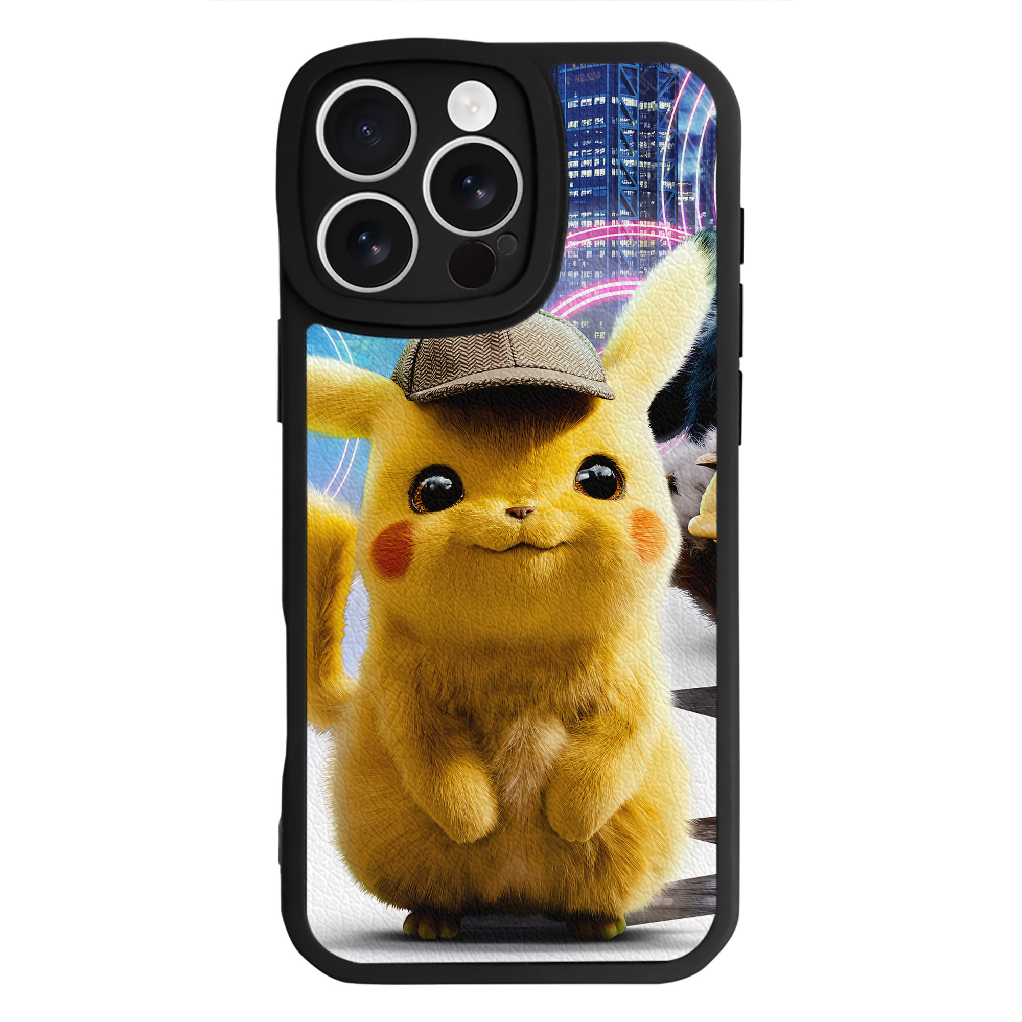 （画像用） ポケットモンスター Pokémon 【iPhone 16シリーズ対応】シリコンスマホケース（レザー調） 材質：シリコン